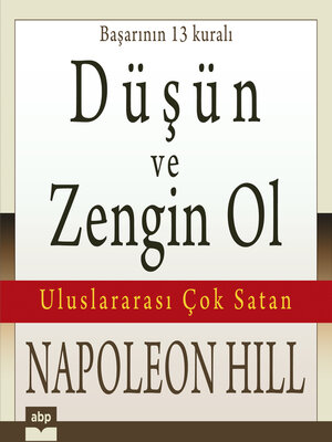 cover image of Düşün ve zengin ol--Başarının 13 kuralı (Ungekürzt)